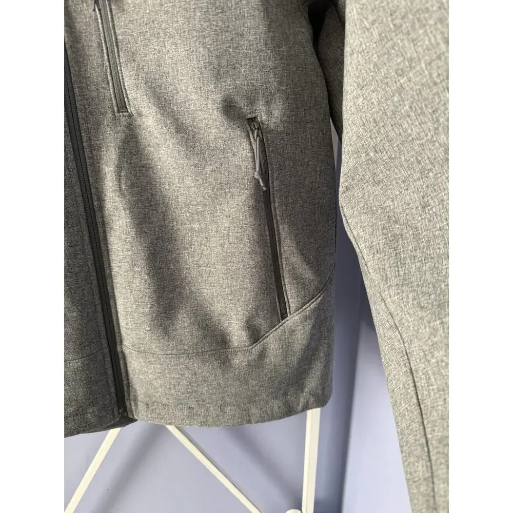 The North Face Mens WINDWALL Jacket Gray Sz Md
